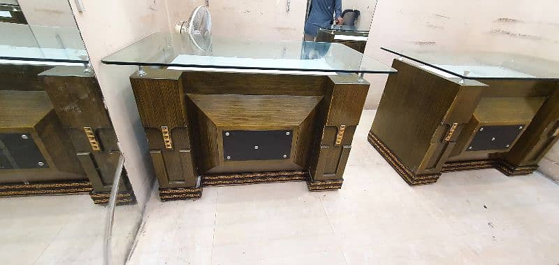 2 office tables size ( 48 inch length × 30 ) × 30 height 9