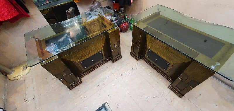 2 office tables size ( 48 inch length × 30 ) × 30 height 17