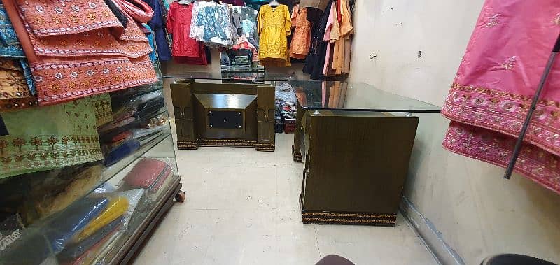 2 office tables size ( 48 inch length × 30 ) × 30 height 19