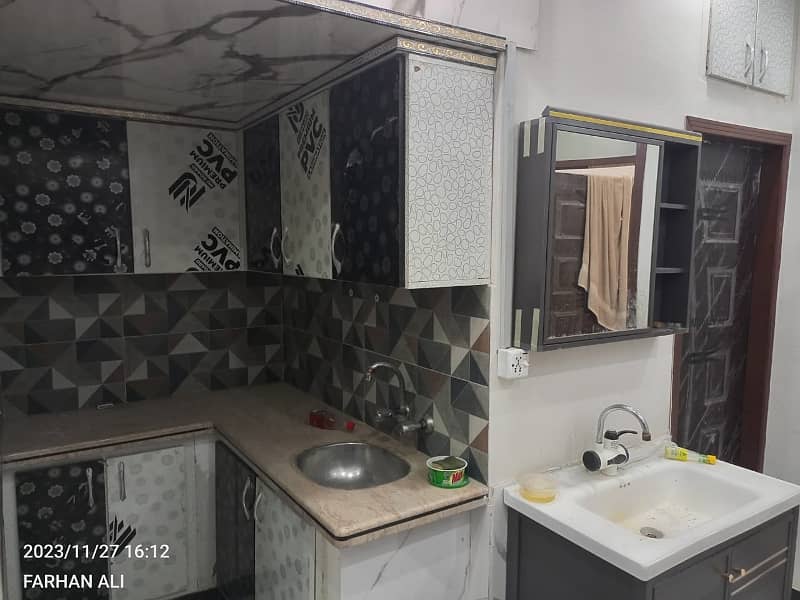 Two rooms flat for sale in Allah wala town 4