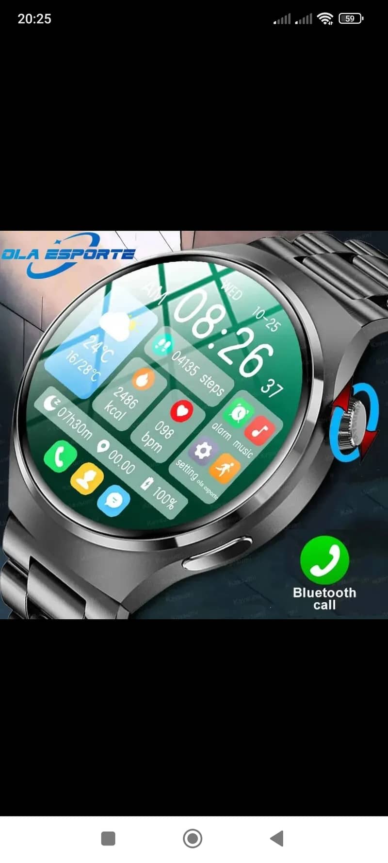 GT series smart watch men, women, HD screen, GPS tracker, heartbeat, w 10