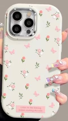 Small Art Flower Butterfly Case For Iphone14 Pro