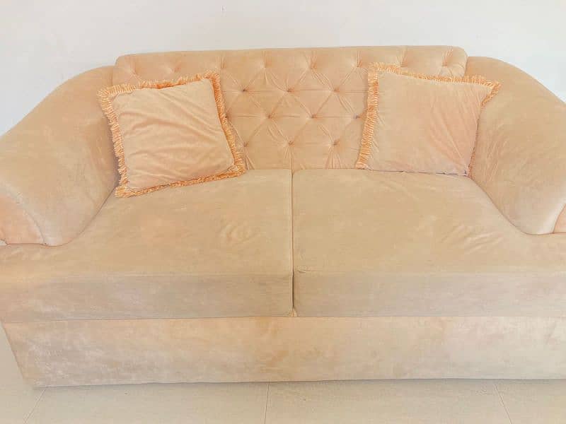 6 seater sofa set new condition 2