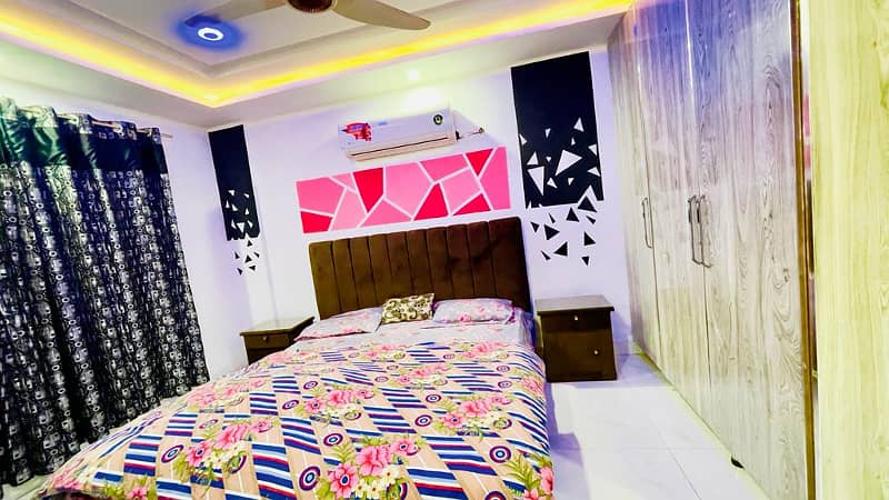 Per day 5000 1 bed apartment for rent in Bahria town Lahore 2