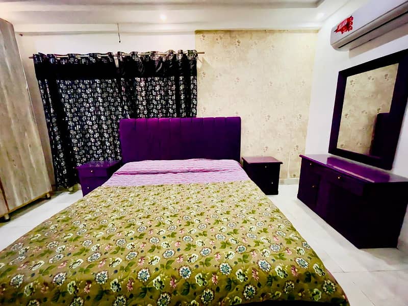 Per day 5000 1 bed apartment for rent in Bahria town Lahore 15