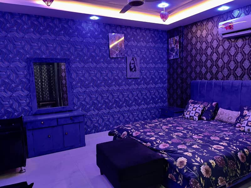 Per day 5000 1 bed apartment for rent in Bahria town Lahore 17
