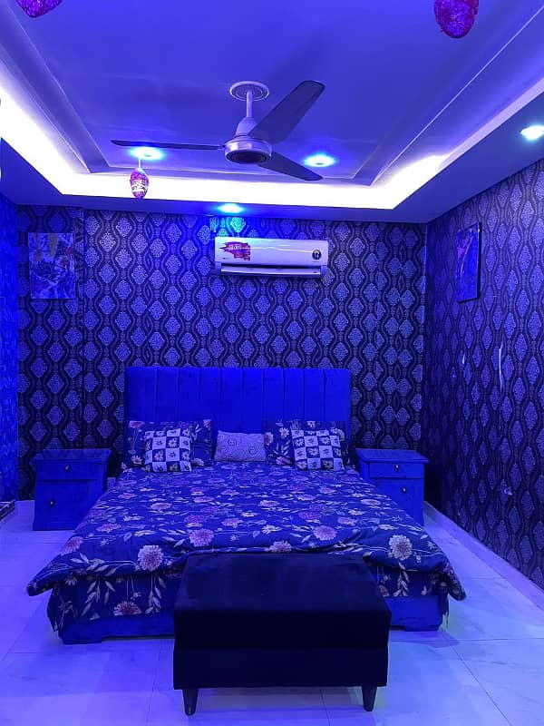 Per day 5000 1 bed apartment for rent in Bahria town Lahore 18