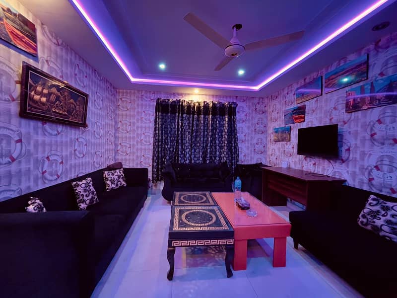 Per day 5000 1 bed apartment for rent in Bahria town Lahore 24
