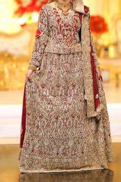 Bridal Dress Barat  lahnga with cancan and pouch dress one time used. 0