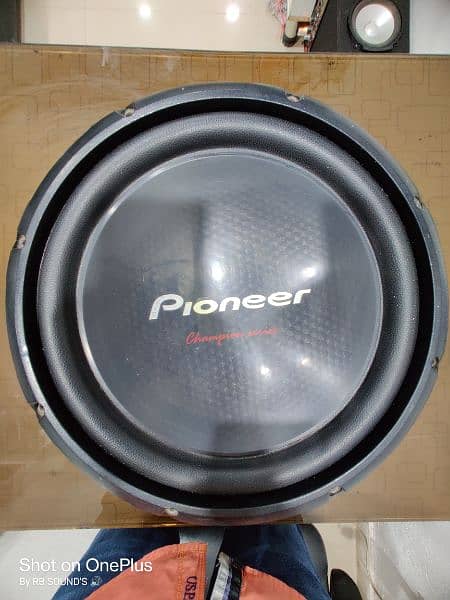 Original Pioneer 310 D4 Car Woofer 0