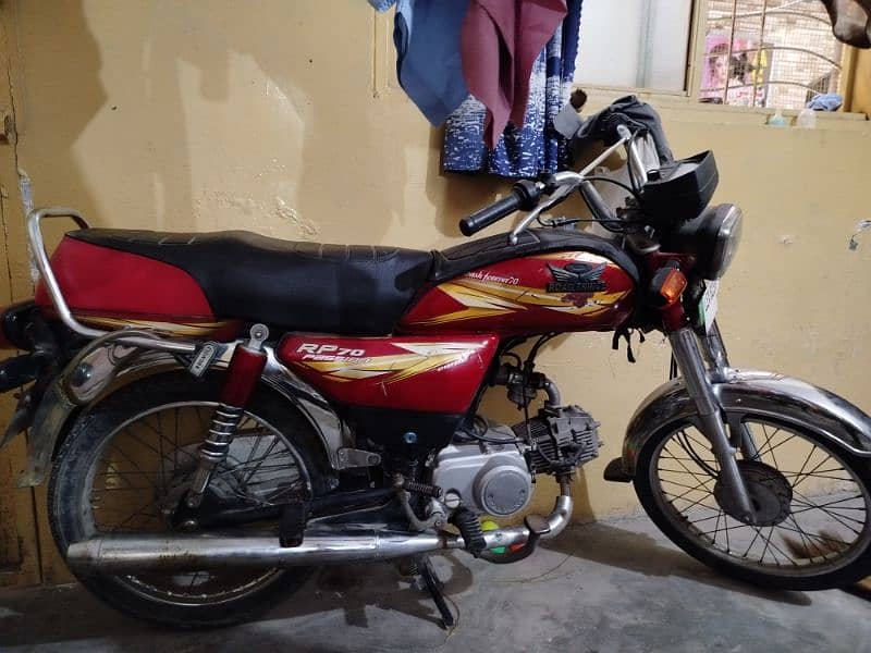Used road prince motorcycle 70cc for sale in good condition 3