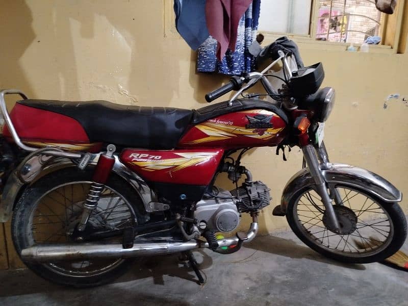 Used road prince motorcycle 70cc for sale in good condition 4
