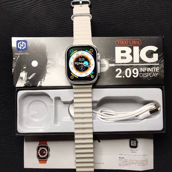 T900 Ultra Smart Watch All box Brand New 2