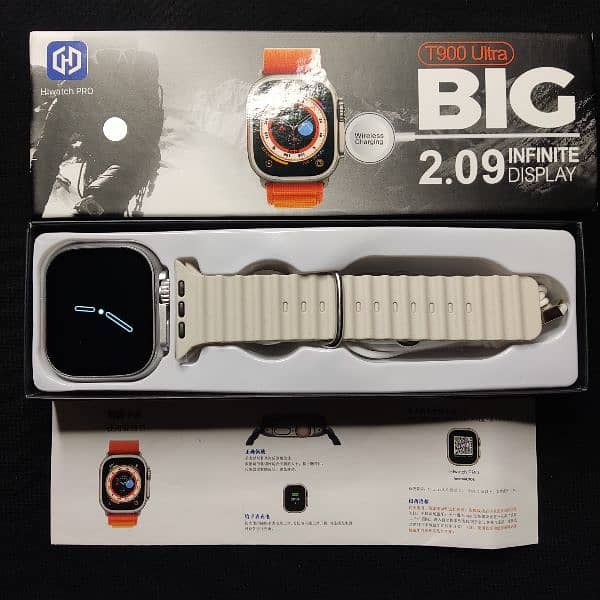 T900 Ultra Smart Watch All box Brand New 3