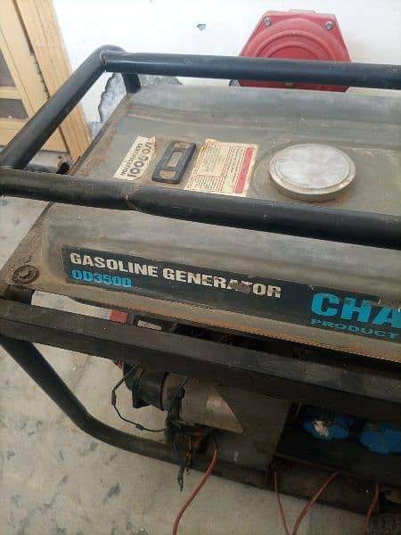 good in working conditions 2.5 KVA generator both on Gas and petrol 1