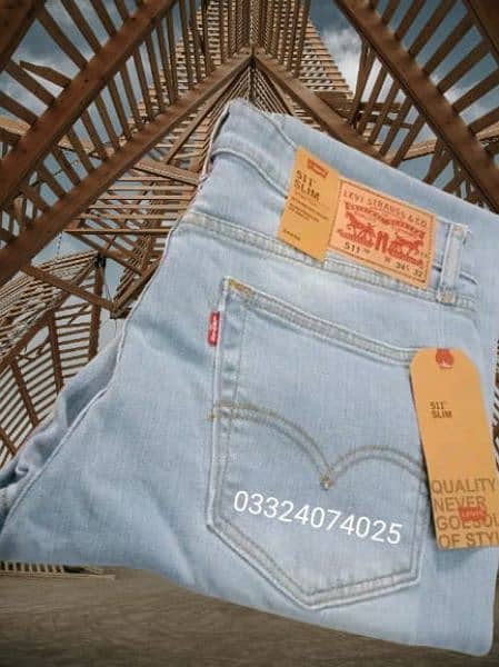 511 Levis denim jeans pent exported quality 501 denim jeans pent 4
