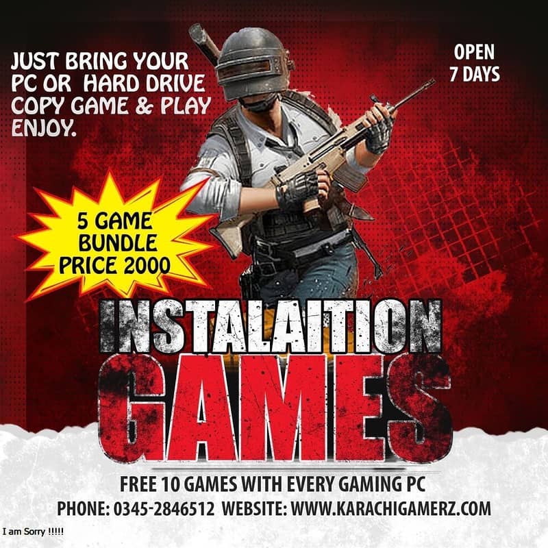 Gaming PC Compatible 2024 NEW games Pre Installed Games 8
