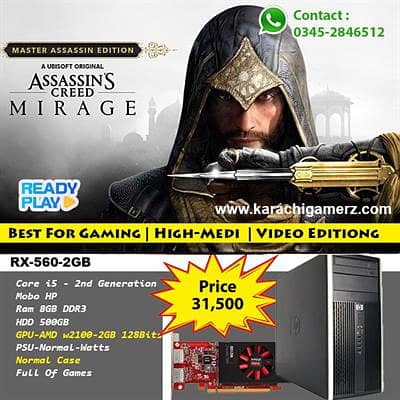 Gaming PC Compatible 2024 NEW games Pre Installed Games 9
