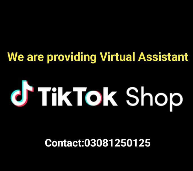 Virtual Assistant service provider Need anyone tiktok Shop VA 4