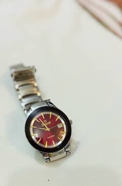 original seveston watch red dial 0