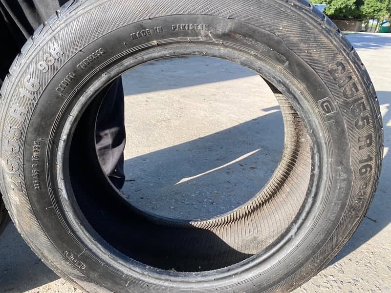 General Tyre(Bg Luxo Plus) 215/55 R16 In New Condition 2