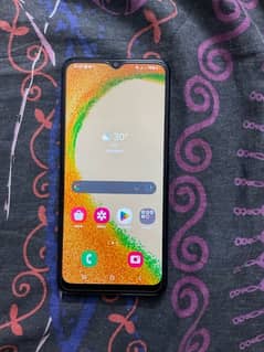 Samsung A04s with equipped protecter and cover 0