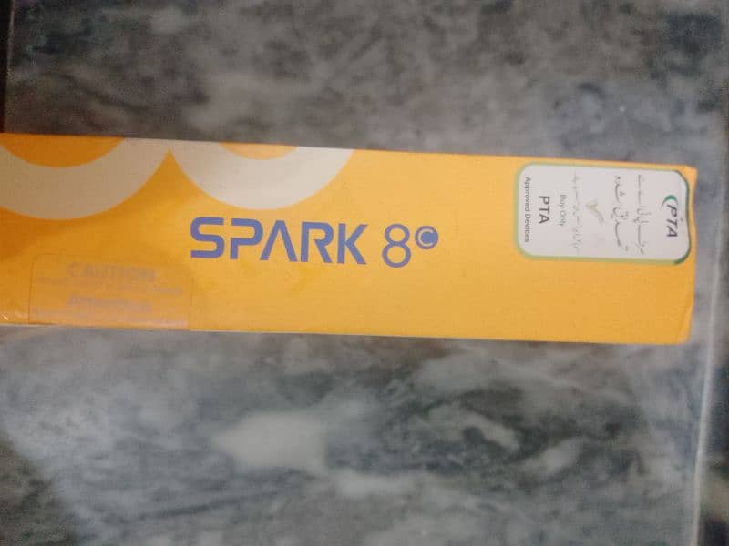 Techno spark 8c for sale box available 1