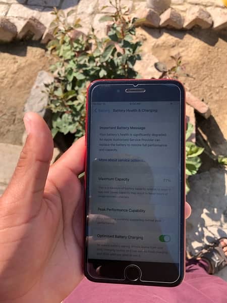 iphone 8 plus not pta red colour condition 10/9 3