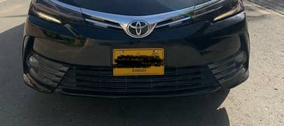 Toyota Corolla grande 2017 bumpers in brand new condition