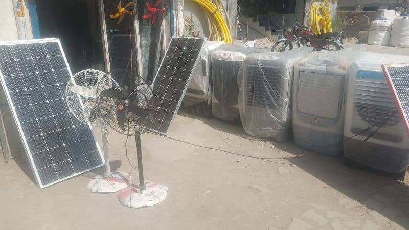 zohaib electronics solar panels DC room collar fans only call no SMs 2
