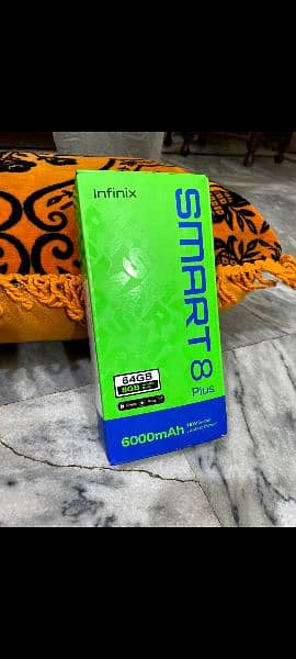 Infinix smart 8 plus 8gb 64gb with 8 months official warranty. 1