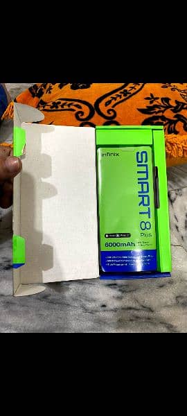 Infinix smart 8 plus 8gb 64gb with 8 months official warranty. 3
