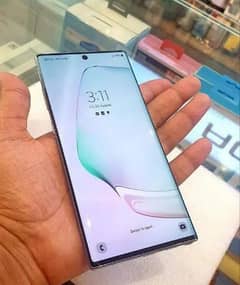 Samsung  note 10 plus 12/256gb PTA approved My whatsapp 0318=8638=946