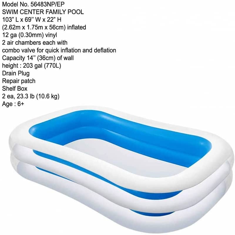 Intex 56495 Beach Wave Summer Color Swimming Pool For Kids 2