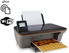 Hp Disjet 3050 Wi-Fi color black print all in one printer