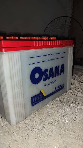Osaka 100ah+ 12v battery for sell 2