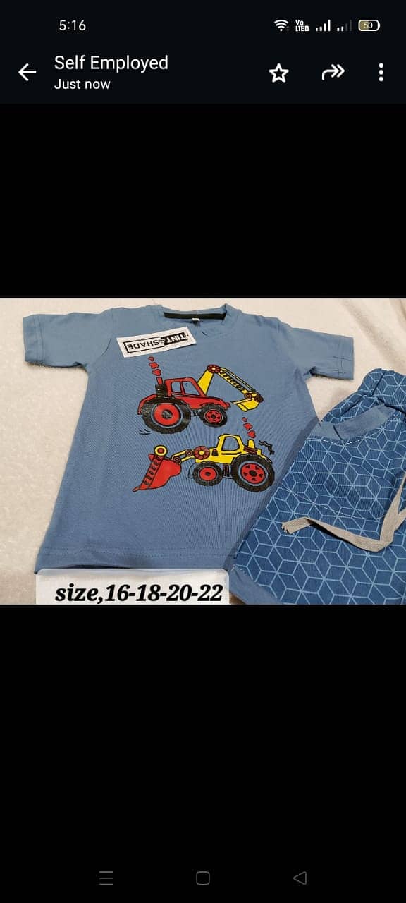 Kids summer 2pc Sale Export quality 4