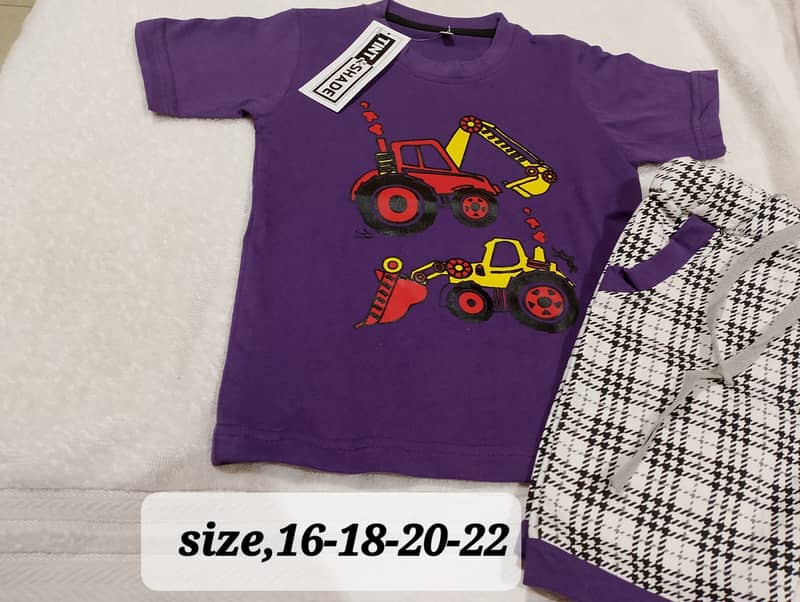 Kids summer 2pc Sale Export quality 16
