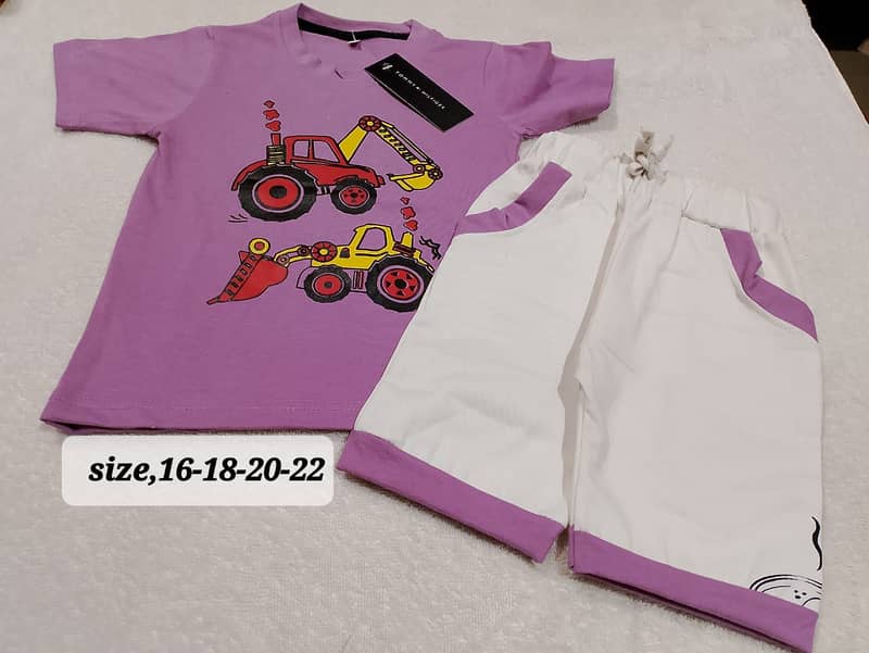 Kids summer 2pc Sale Export quality 19
