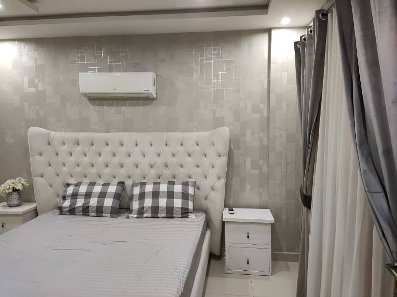 1 bed Furnished Apartment for rent in Chambeli block Bahria town Lahore 2
