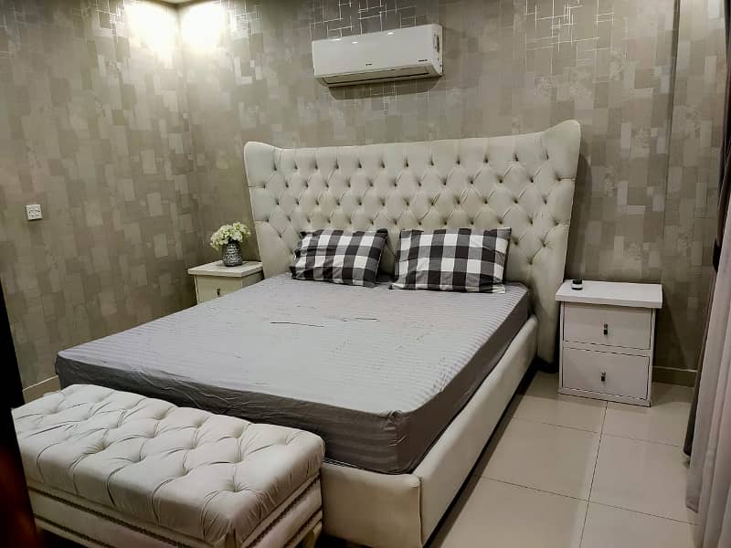 1 bed Furnished Apartment for rent in Chambeli block Bahria town Lahore 6