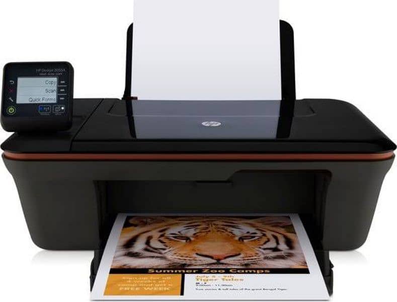HP Disjet 3050 wifi printer color black print 1