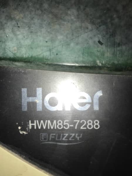 fully automatic HAIER washing machine 3