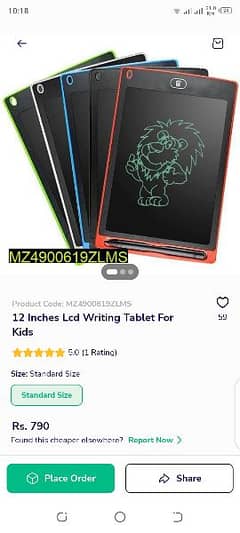Kids Screen Writing Tablet Toy