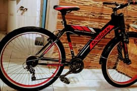 bicycle impoted ful size 26 inch new tyers good condition