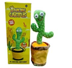 Dancing Cactus plush Toy For Kids 0