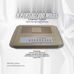Ultranet & totolink & tenda 8 port hub