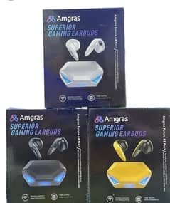 Amgras Superior Gaming Future A8 Pro EarBuds (with Box Packing)
