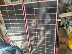 Solar panel with charging controller