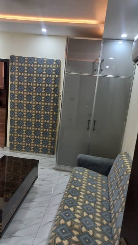 1 BED FULL FURNSIHED FULLY LUXURY BRAND NEW EXCELLENT GOOD FLAT FOR RENT IN BAHRIA TOWN LAHORE 22